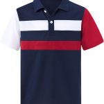 JKQD26HGZ0JW0 Boys Polo Soft Colorblock Design-0
