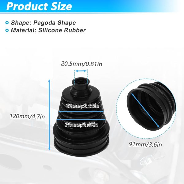 ACROPIX CV Joint Boot Kit Machined Design Set A-3
