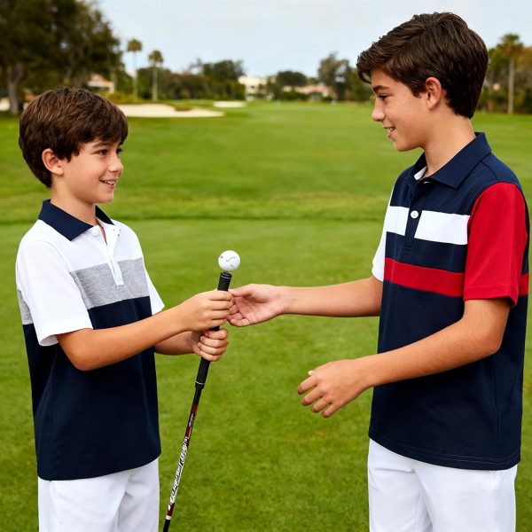 JKQD26HGZ0JW0 Boys Polo Soft Colorblock Design-4