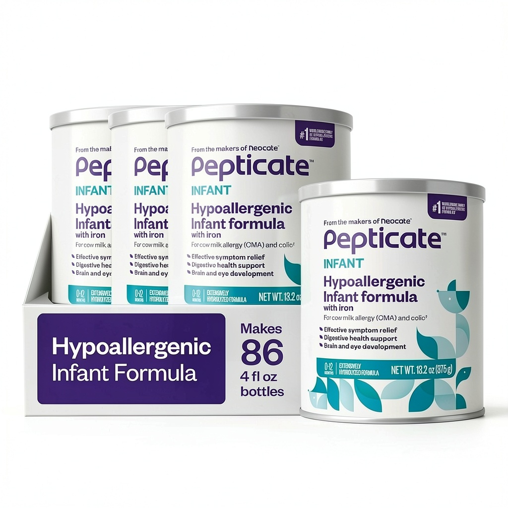 Preparing Pepticate Infant Formula in a kitchen setting