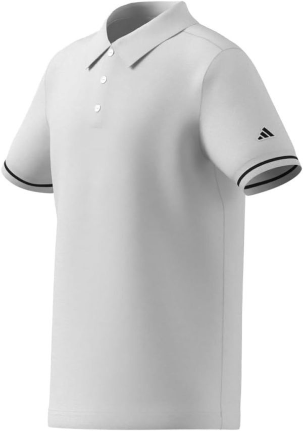 adidas boys polo shirt collegiate navy knit-5