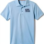 Primary School Light Blue Polo Shirt KIPP Texas Unisex-0