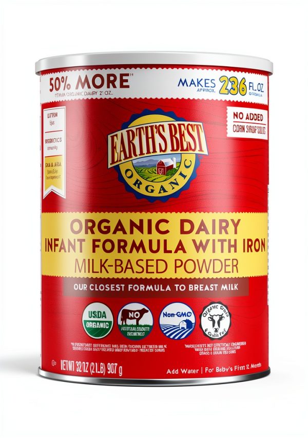 Organic Dairy Infant Formula with Iron Hain Group-0