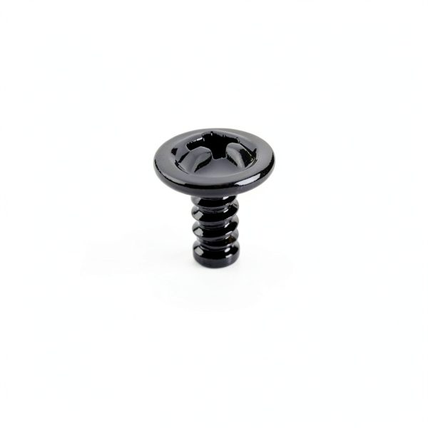 Mywish 100Pcs #10×2" Black Self Tapping Screws for Metal, 410 Black Metal Screw Oxide Stainless Steel Truss Head Self Drilling Screws High-Strength-4
