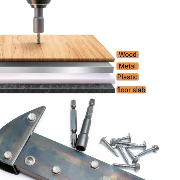 weideer #8×1/2" Self Tapping Screws – 410 Stainless Steel Washer Head-4
