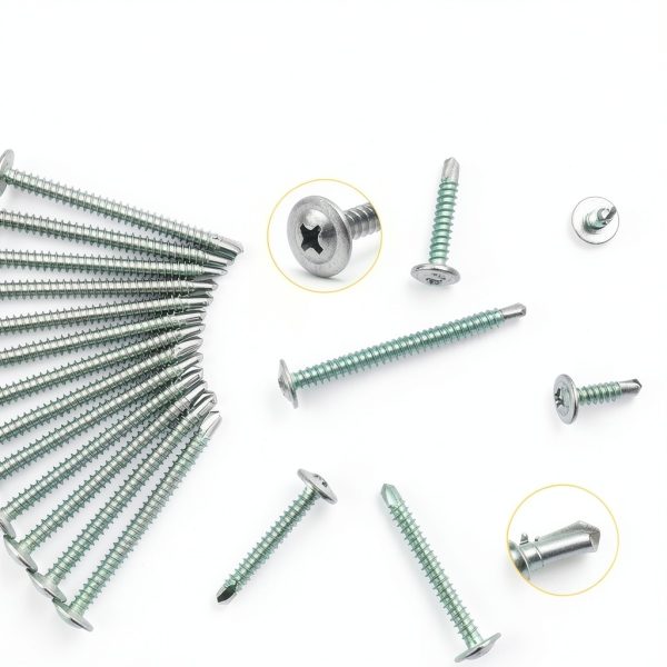 (250pcs) #8 x 1/2" 410 Stainless Steel Self Tapping Screws for Metal Plastic & Wood, Phillips Drive Modified Truss Head, High Strength Sheet Metal Screws (#8 × 1/2")-4