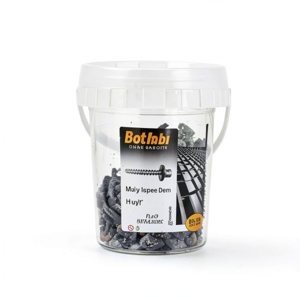 Metal Roofing Screws 10 x 1-1/2 inch Hex Head EPDM Washer Bobibbi-5